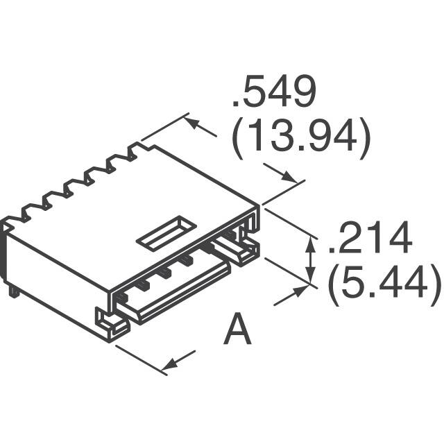 102203-3 TE Connectivity AMP Connectors  Embases à broches mâles